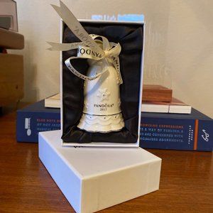 PANDORA 2017 CHRISTMAS ORNAMENT BELL LIMITED EDITION W/ BOX